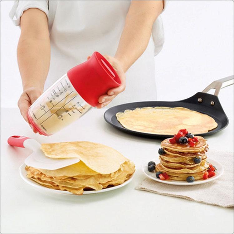 《LEKUE》雙球麵糊搖搖杯(紅)-細節圖8