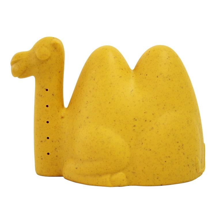 《八幡化成》造型雙格量米杯(橘駱駝) | 舀匙 舀杯 量杯 量匙-細節圖2