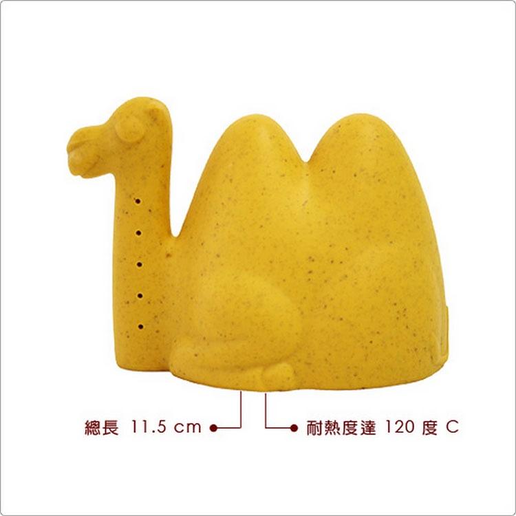 《八幡化成》造型雙格量米杯(橘駱駝) | 舀匙 舀杯 量杯 量匙-細節圖3