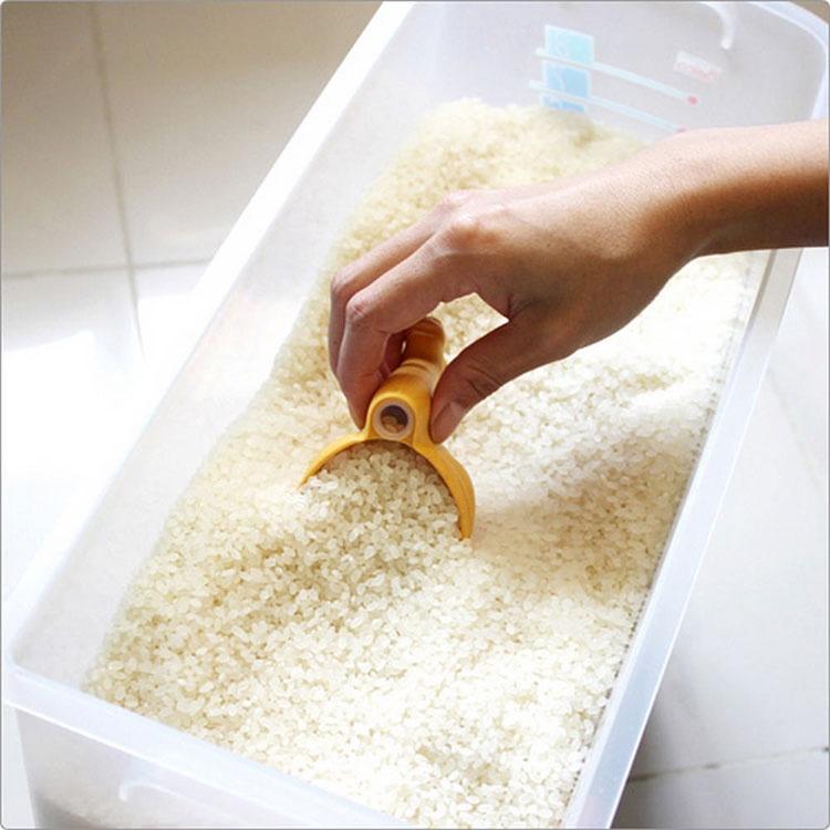 《八幡化成》造型雙格量米杯(橘駱駝) | 舀匙 舀杯 量杯 量匙-細節圖6