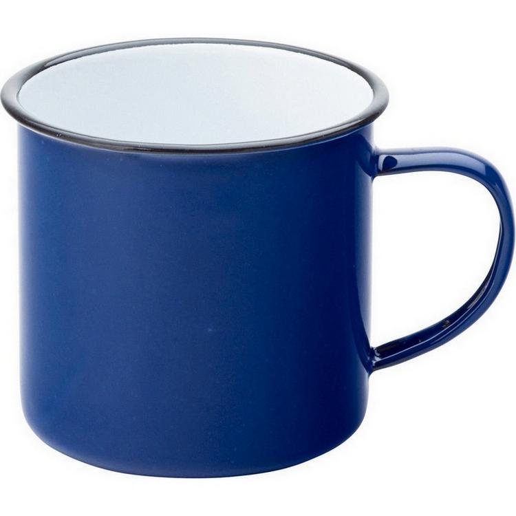 《Utopia》琺瑯馬克杯(藍300ml) | 水杯 茶杯 咖啡杯 露營杯 琺瑯杯-細節圖2