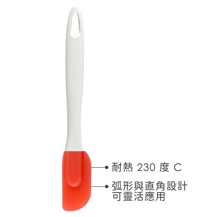 《tescoma》不沾鍋矽膠刮刀(紅24.3cm) | 攪拌刮刀 刮刀 奶油刮刀 抹刀-細節圖3