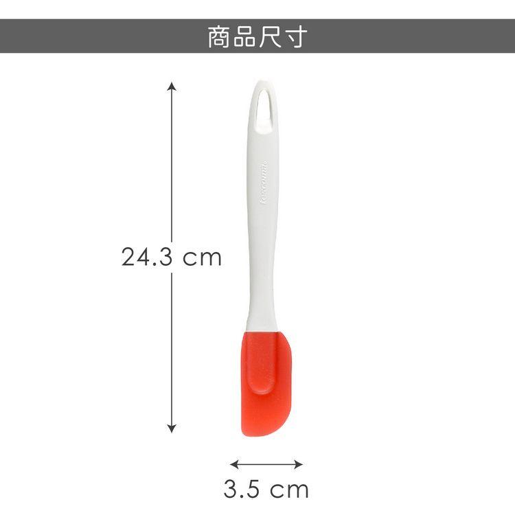 《tescoma》不沾鍋矽膠刮刀(紅24.3cm) | 攪拌刮刀 刮刀 奶油刮刀 抹刀-細節圖4