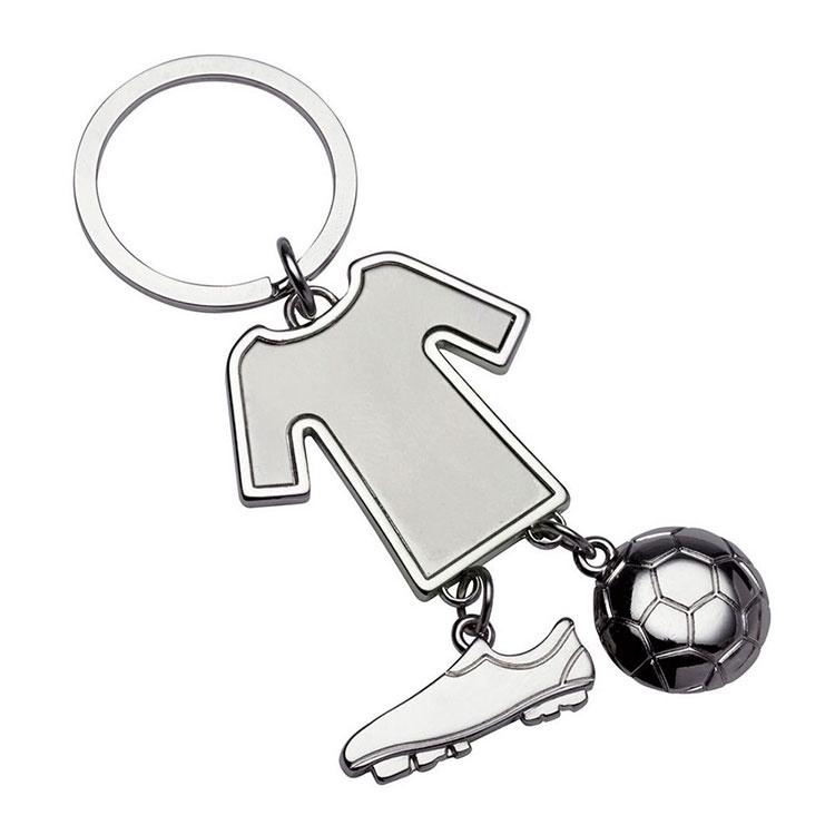 《REFLECTS》足球鑰匙圈(銀) | 吊飾 鎖匙圈-細節圖2