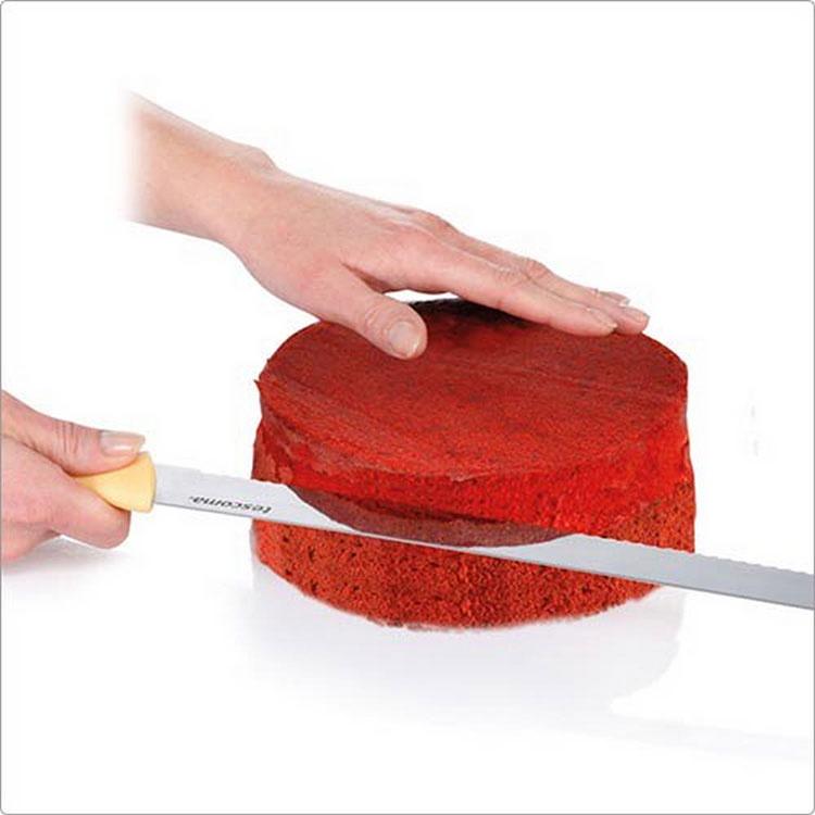 《tescoma》附套鋸齒麵包刀(30cm) | 吐司刀 土司刀 麵包刀 鋸齒刀-細節圖5