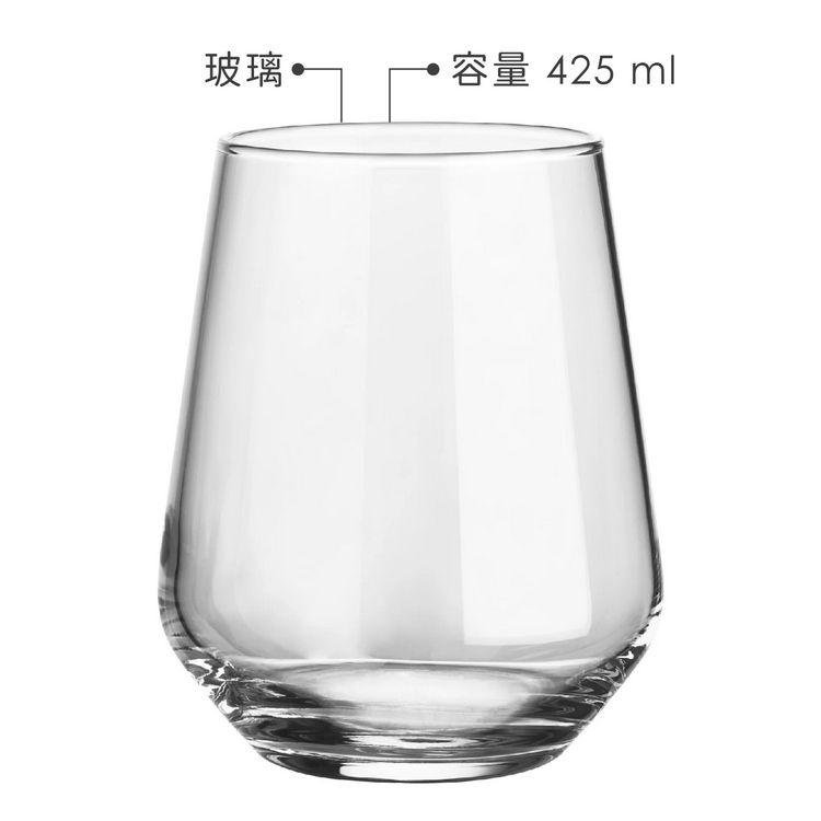 《Pasabahce》Lisa玻璃杯(425ml) | 水杯 茶杯 咖啡杯-細節圖3