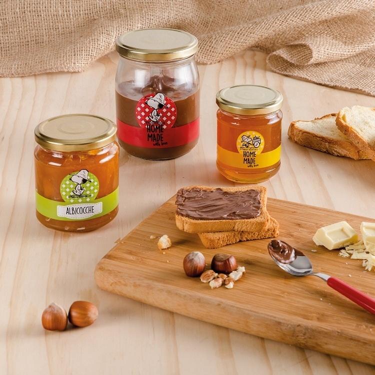 《EXCELSA》果醬玻璃收納罐(卡通212ml) | 收納瓶 儲物罐 零食罐-細節圖4