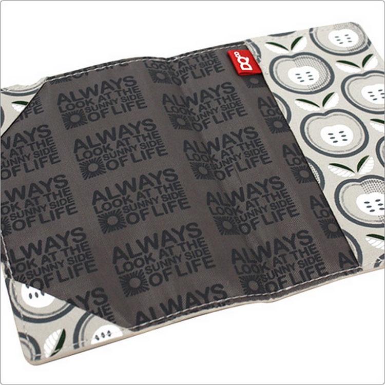 《DQ&CO》Pass 旅遊趣護照夾(灰蘋果) | 護照保護套 護照包 多功能收納包-細節圖3