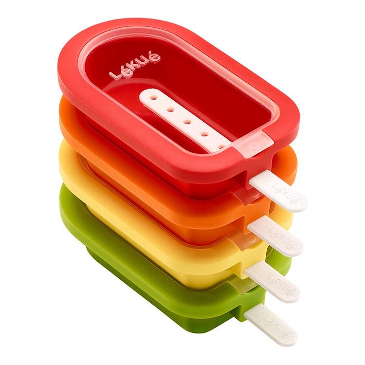 《LEKUE》好堆疊冰棒模4件(60ml) | 冰棒盒 雪糕模 製冰模 枝仔冰棒-細節圖2