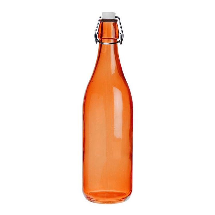 《EXCELSA》扣式密封玻璃水瓶(橘1L) | 水壺-細節圖2
