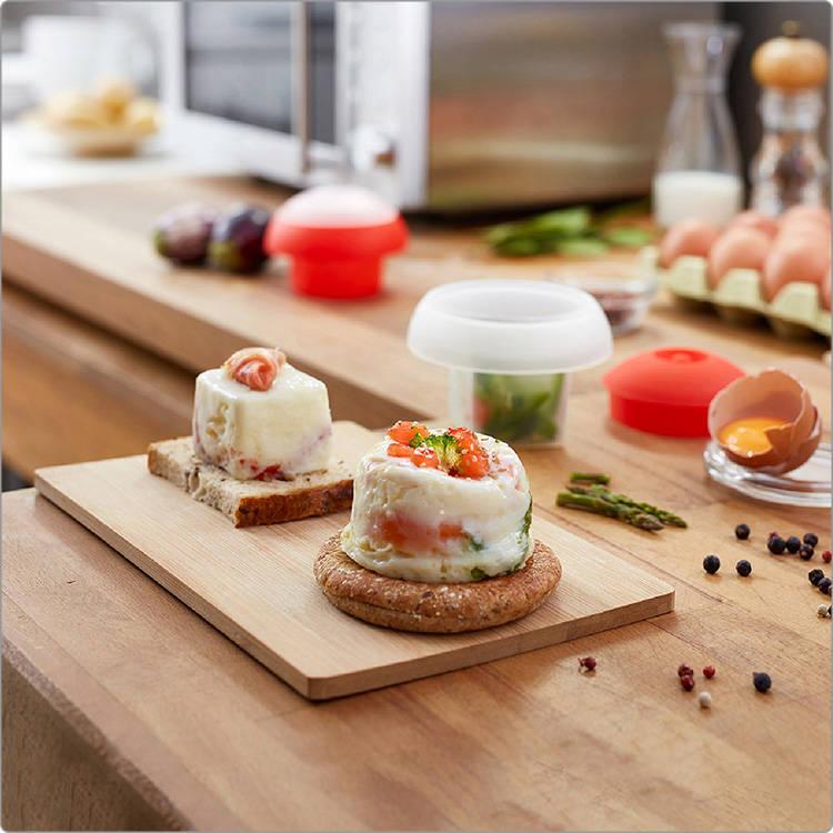 《LEKUE》微波煮蛋器2件(白)-細節圖7