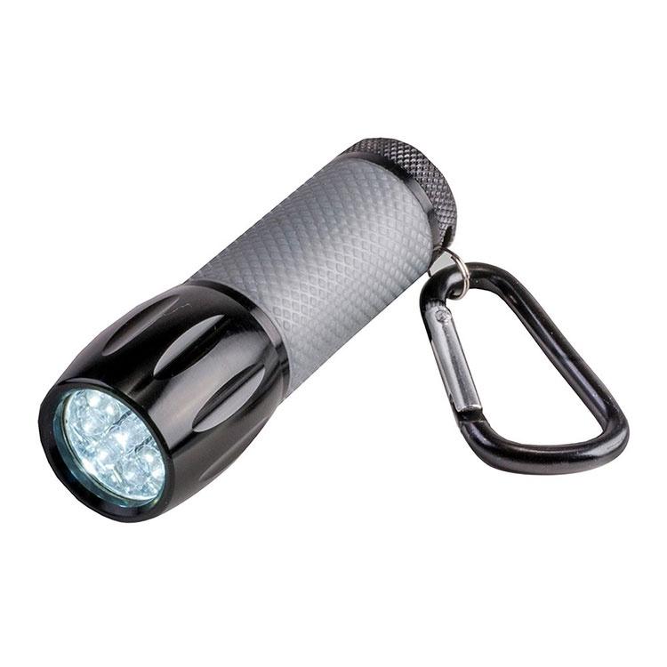 《CARSON》兩段LED手電筒(灰9.5cm) | 照明燈　-細節圖2