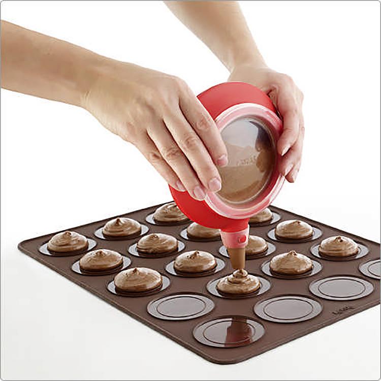 《LEKUE》六花嘴擠花器(桃L) | 擠花筒-細節圖5