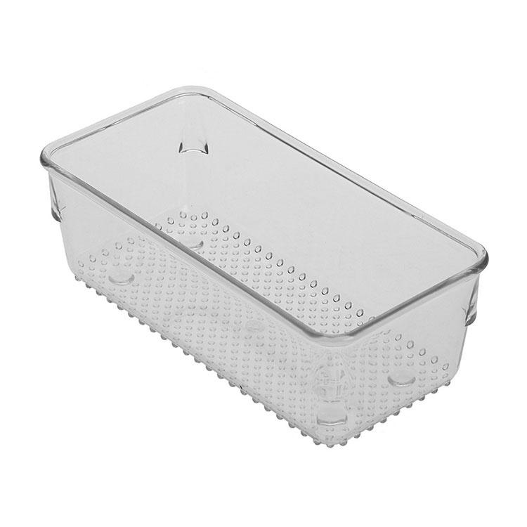 《VERSA》粒紋冰箱收納盒(長方15.5cm) | 冰箱收納盒 蔬果收納盒 分層分格-細節圖2