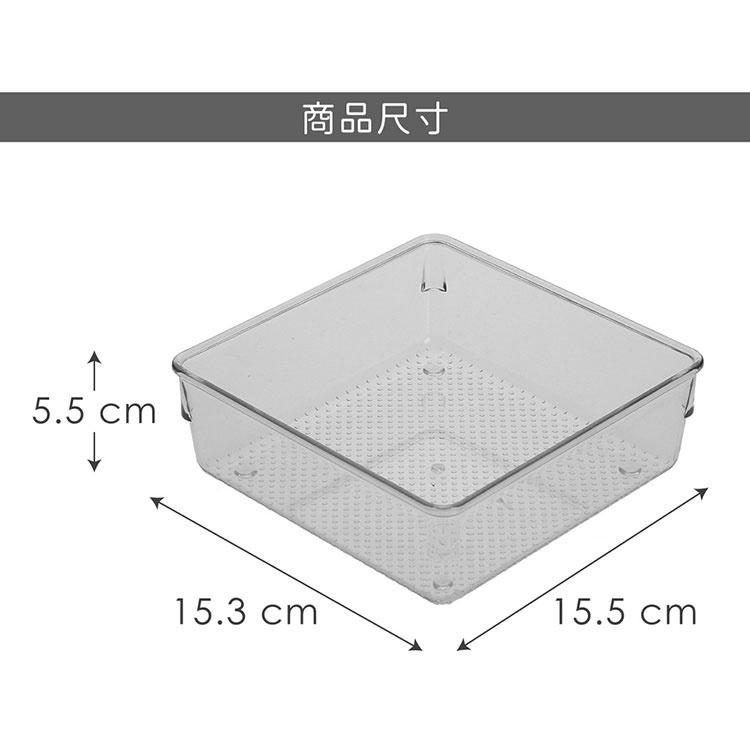 《VERSA》粒紋冰箱收納盒(方15.5cm) | 冰箱收納盒 蔬果收納盒 分層分格-細節圖5