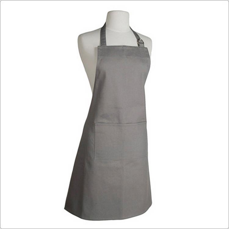 《NOW》平口單袋圍裙(灰) | 廚房圍裙 料理圍裙 烘焙圍裙-細節圖2