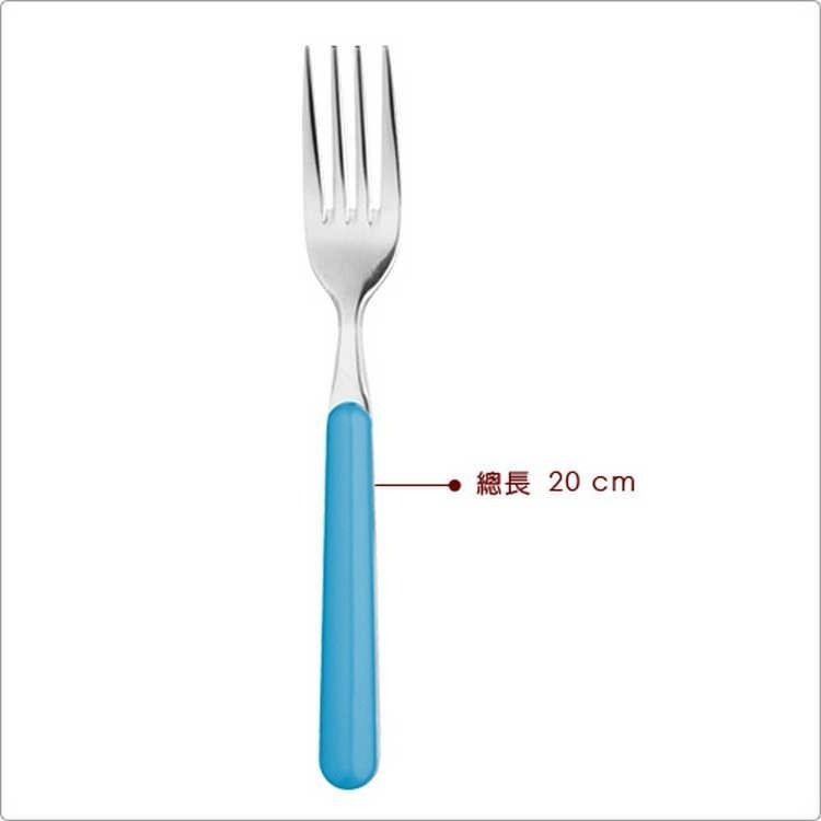 【買一送三】《Colourworks》餐叉(藍) | 叉子 餐具-細節圖2