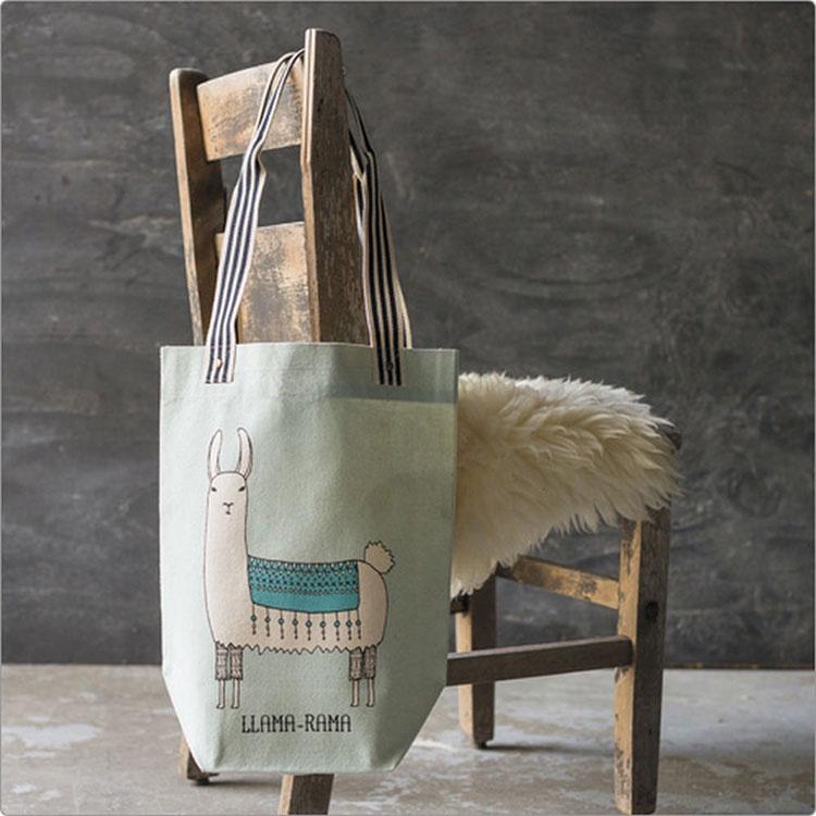 《danica》純棉帆布托特包(童話叢林) | 側背包 斜背包 背帶包-細節圖5