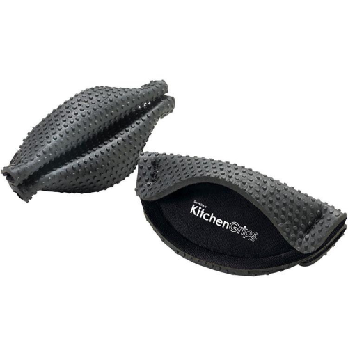 《KitchenGrips》鍋耳隔熱套2入(黑) | 防燙耳 隔熱墊 防燙保護套