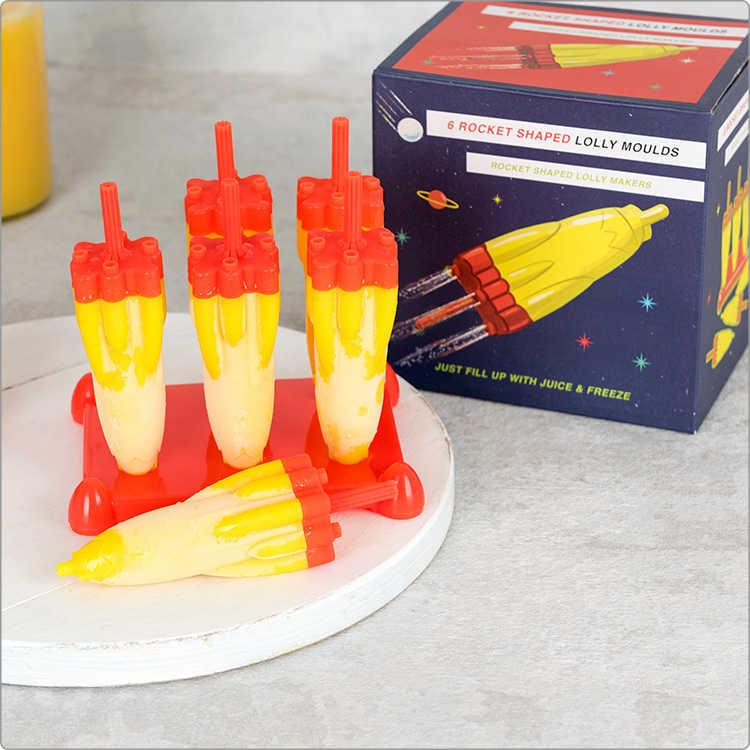 《Rex LONDON》冰架+冰棒模6入(火箭) | 冰棒盒 雪糕模 製冰模 枝仔冰棒-細節圖4