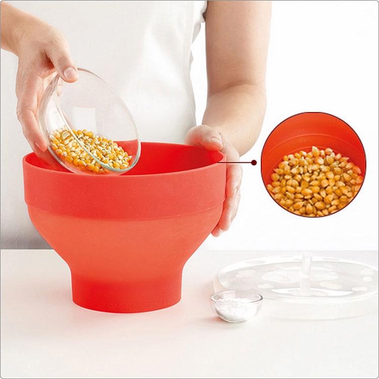 《LEKUE》爆米花料理盒 | 耐熱 微波料理 懶人料理-細節圖5