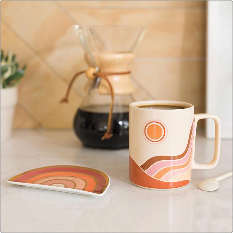 《danica》方柄馬克杯(光輝375ml) | 水杯 茶杯 咖啡杯-細節圖3