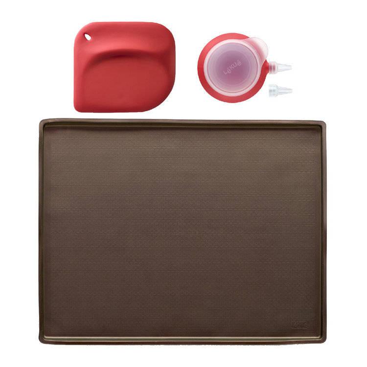 《LEKUE》瑞士捲擠花烤墊組(3件) | 擠花筒-細節圖2