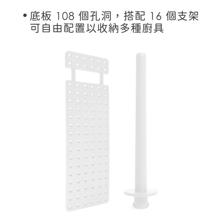 《Umbra》Peggy碗盤瀝水收納架2入(雲朵白) | 餐具 碗盤收納架 流理臺架-細節圖4