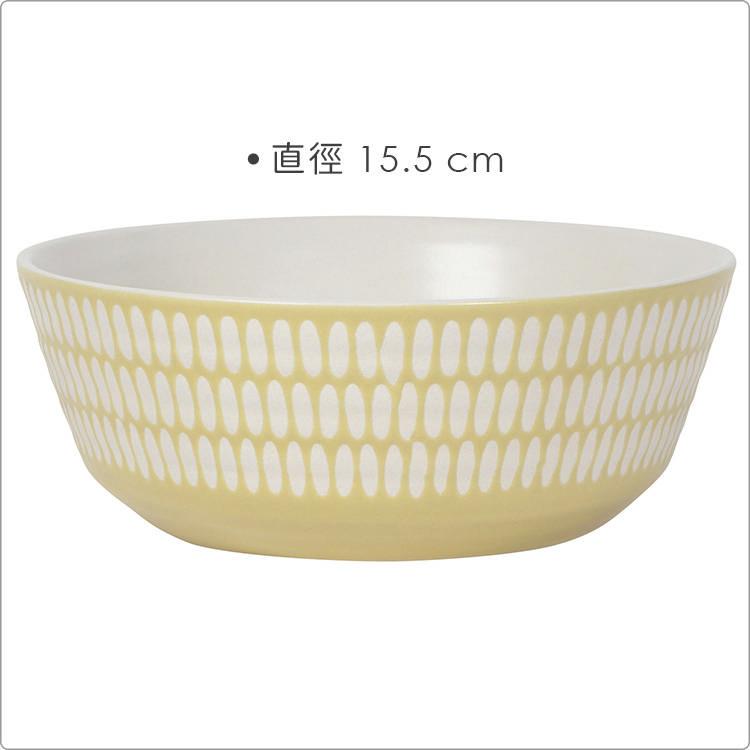 《danica》陶製餐碗(長點黃15.5cm) | 飯碗 湯碗-細節圖2