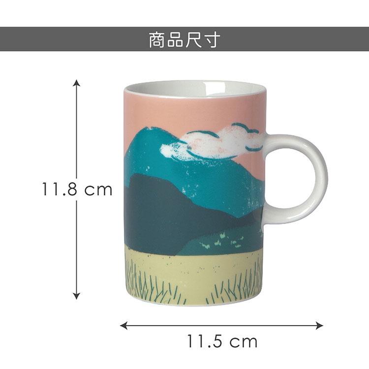 《danica》陶製馬克杯(山野415ml) | 水杯 茶杯 咖啡杯-細節圖4