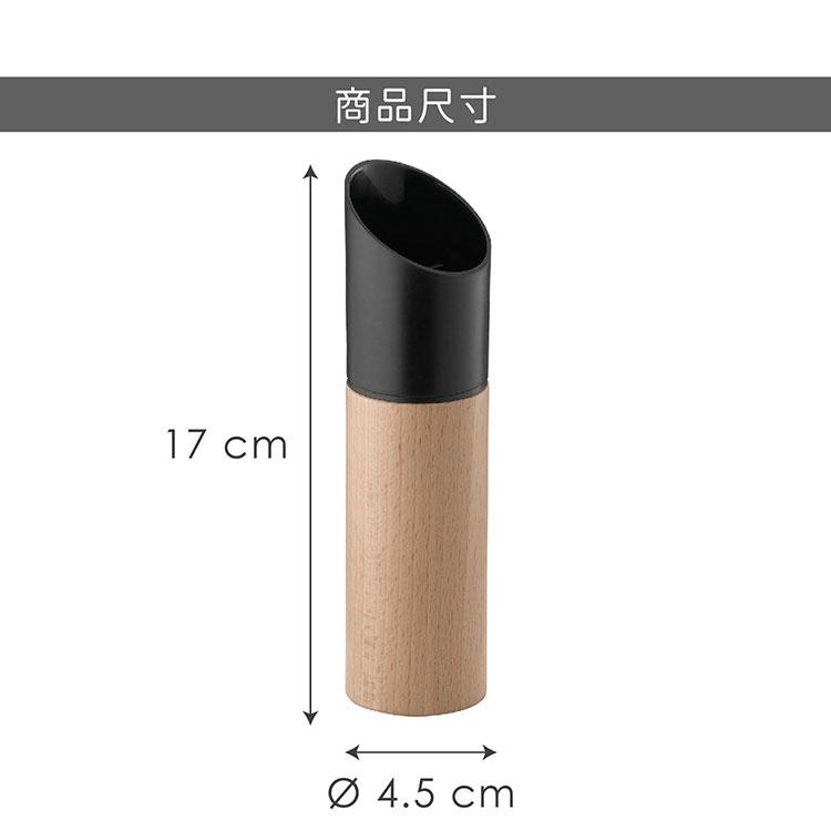 《KELA》櫸木陶刀研磨罐(黑17cm) | 調味瓶-細節圖4