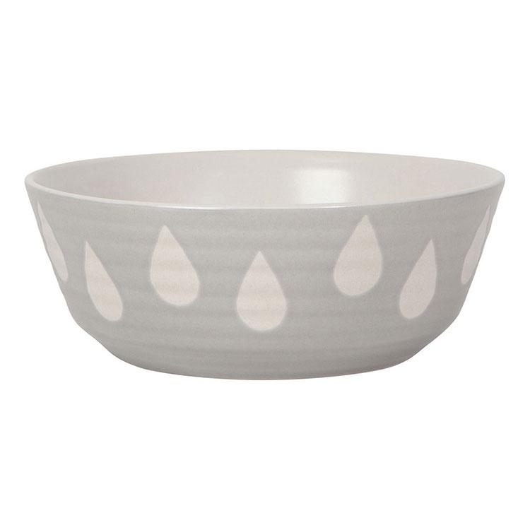 《danica》陶瓷餐碗(水滴灰15.5cm) | 飯碗 湯碗-細節圖2