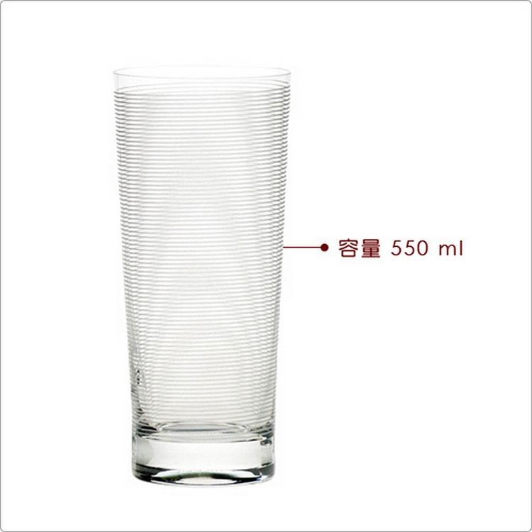 《Mikasa》紋飾高球杯4入(550ml) | 調酒杯 雞尾酒杯 司令杯 可林杯 直飲杯 長飲杯-細節圖3