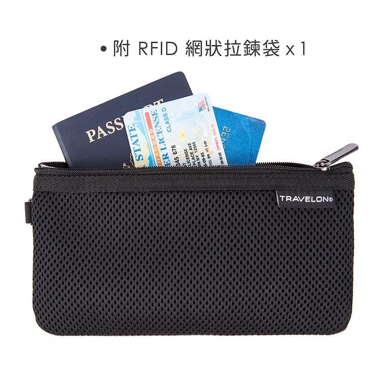 《TRAVELON》Metro防盜單肩後背包(灰) | 側背包 斜背包 背帶包 防割防搶-細節圖6