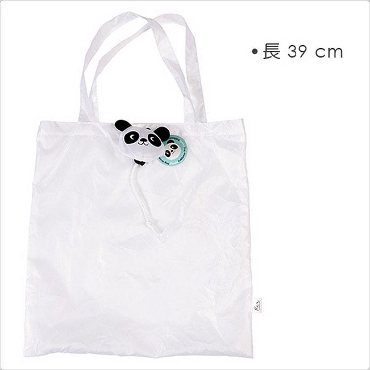 《Rex LONDON》束口購物袋(熊貓) | 購物袋 環保袋 摺疊收納袋 手提袋-細節圖3
