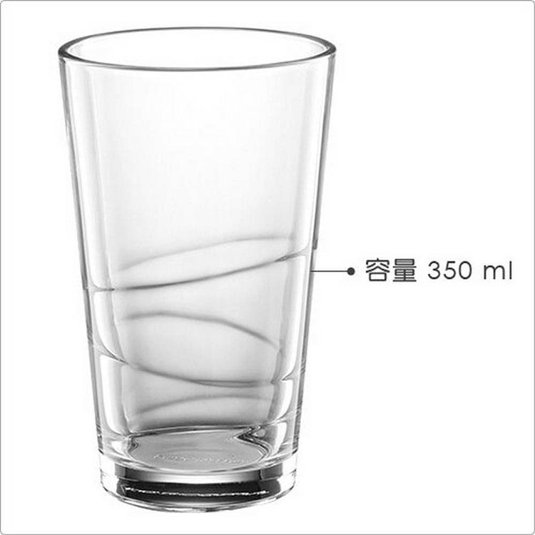 《tescoma》晶透高球杯(雕紋350ml) | 水杯 茶杯 咖啡杯-細節圖4