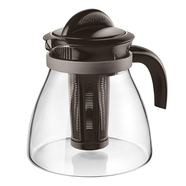 《tescoma》晶透玻璃濾茶壺(1.5L) | 泡茶 下午茶 茶具-細節圖2