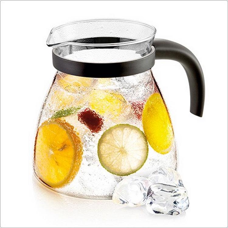 《tescoma》晶透玻璃濾茶壺(1.5L) | 泡茶 下午茶 茶具-細節圖7