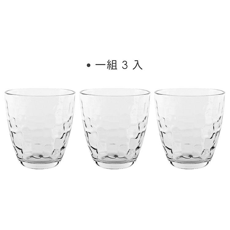 《EXCELSA》玻璃杯3入(水紋280ml) | 水杯 茶杯 咖啡杯-細節圖4