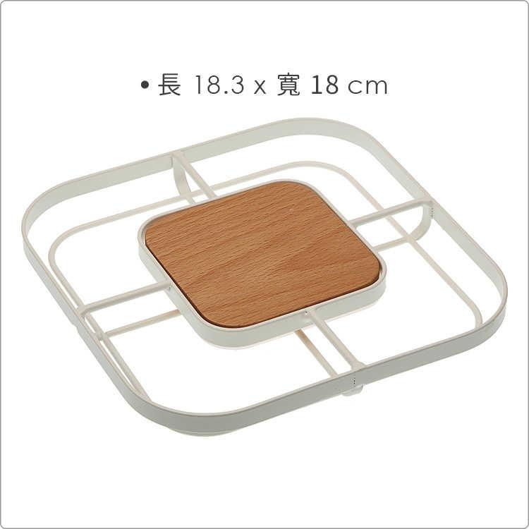 《VERSA》簡約方形隔熱墊(白) | 桌墊 鍋墊 餐墊 耐熱墊 杯墊-細節圖2