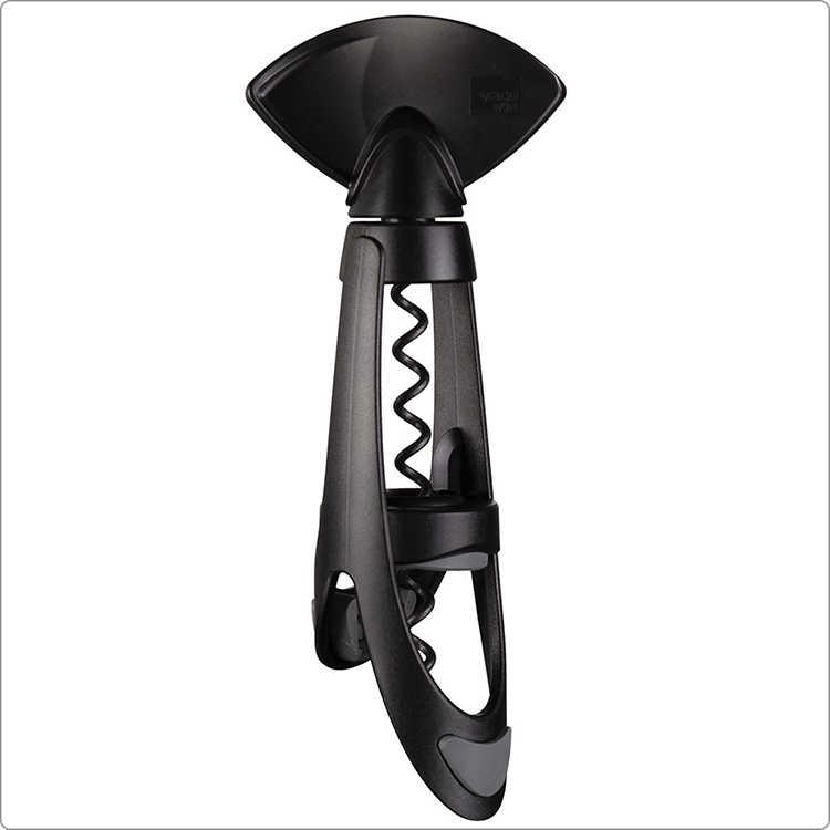 《Vacu Vin》軟冰桶+螺旋開酒注酒抽真空組(黑) | 開酒器 開瓶器 瓶塞 酒塞 保鮮瓶塞 鋁箔刀 冰酒桶-細節圖4