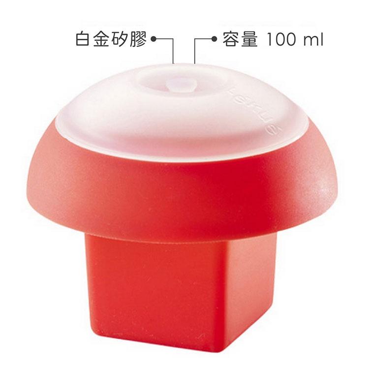 《LEKUE》方塊煮蛋模(紅) | 耐熱 微波料理 懶人料理-細節圖3