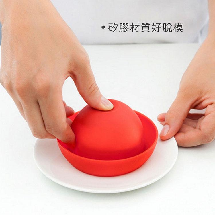 《LEKUE》方塊煮蛋模(紅) | 耐熱 微波料理 懶人料理-細節圖6