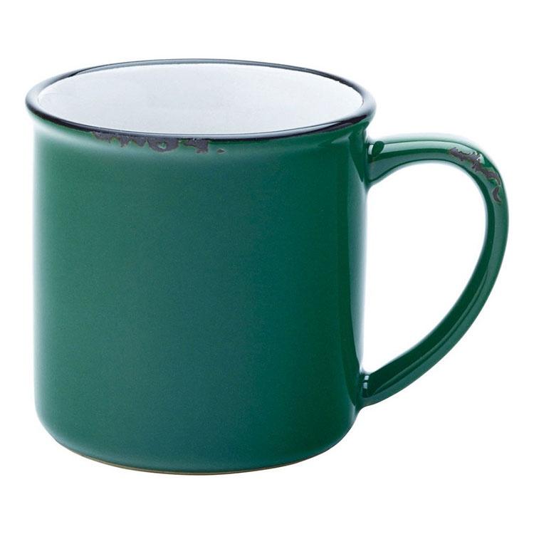 《Utopia》復古石陶馬克杯(綠280ml) | 水杯 茶杯 咖啡杯-細節圖2