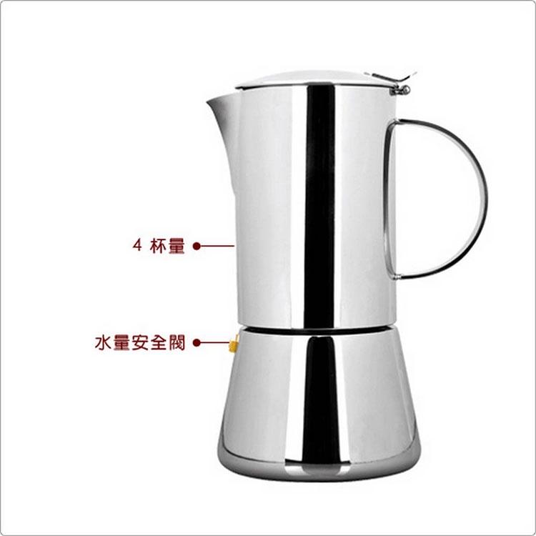 《ibili》Essential義式摩卡壺(4杯) | 濃縮咖啡 摩卡咖啡壺-細節圖3