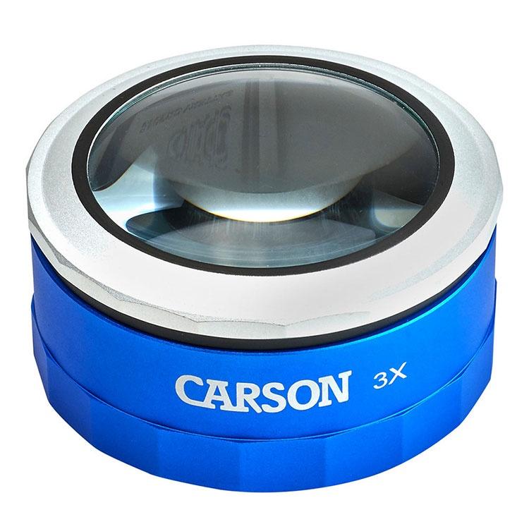 《CARSON》LED杯式伸縮放大鏡(3x) | 物品觀察 老人閱讀 年長長者 輔助視力-細節圖2
