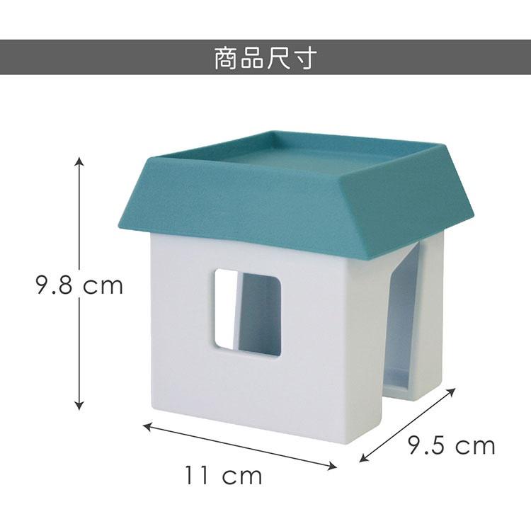 《八幡化成》小屋鍋蓋鏟匙架(湖藍) | 湯勺架 鍋鏟架 廚具收納-細節圖7