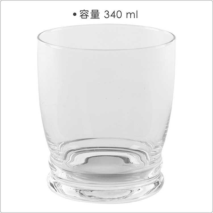 《EXCELSA》厚底波紋玻璃杯(340ml) | 水杯 茶杯 咖啡杯-細節圖3