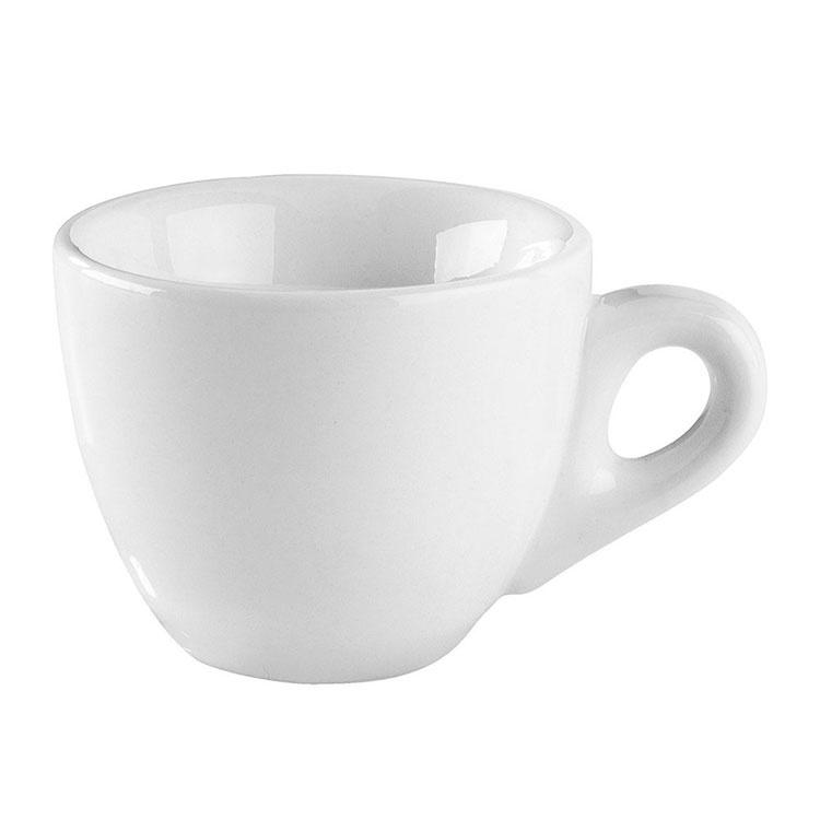 《pulsiva》Nissa瓷製濃縮咖啡杯(白70ml) | 義式咖啡杯 午茶杯-細節圖2