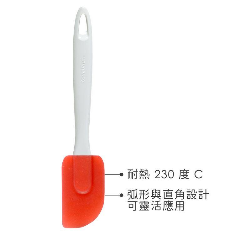 《tescoma》不沾鍋矽膠刮刀(紅25.5cm) | 攪拌刮刀 刮刀 奶油刮刀 抹刀-細節圖3